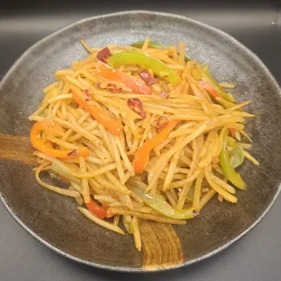 Stir Fried Shredded Potato