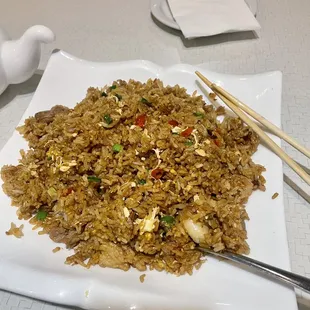 Spicy Combination fried rice