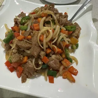 20. Sauteed Sliced Lamb& cilantro
