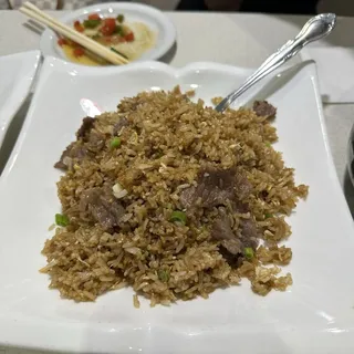 Beef fry rice