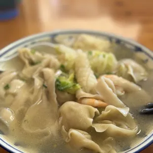 handmade noodle soup