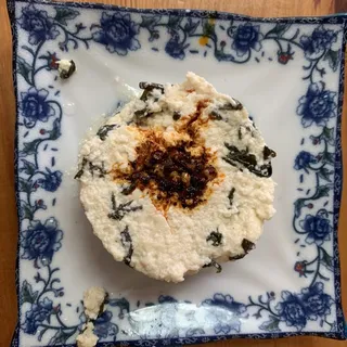 A5. Chinese Toon Mixed Smashed Tofu