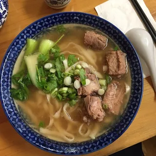 C4. Braised Pork Rib Noodle Soup