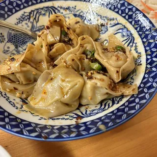 L2. Sichuan Style Spicy Soft Wontons