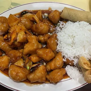 Orange Flavor Chicken Lunch