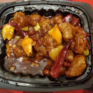 Orange chicken