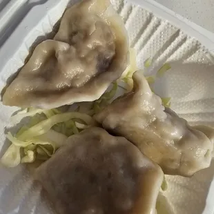 Steamed dumplings