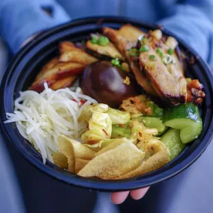 Braised Pork Belly Bowl - IG: @nelson_eats