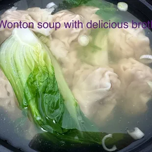 BBQ Pork Wonton Soup