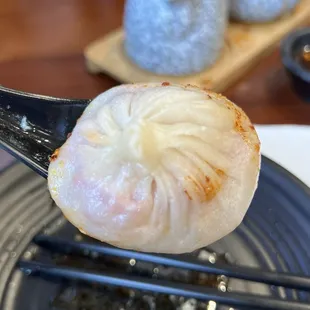Salty Yolk Pork Dumpling