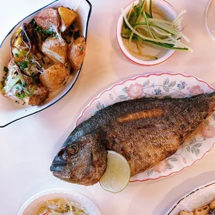 Grilled Tai Snapper
