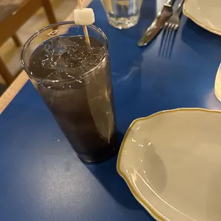 black sesame tea, non alcoholic