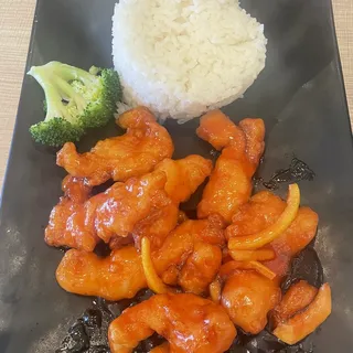 Orange Chicken Lunch Special