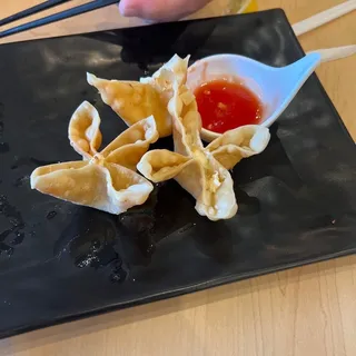 6 Piece Cream Cheese Wonton