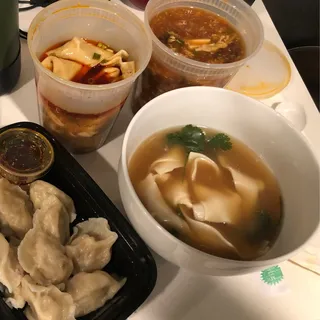 Boiled Dumplings with Minced Pork and Cabbages