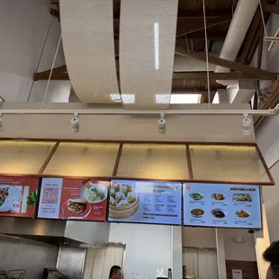 Menu inside