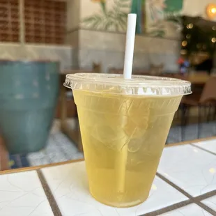 iced green tea