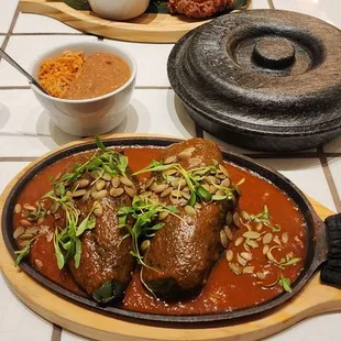 Vegan Chile Rellenos