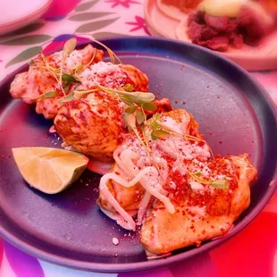 Elote Style Chicken Wings