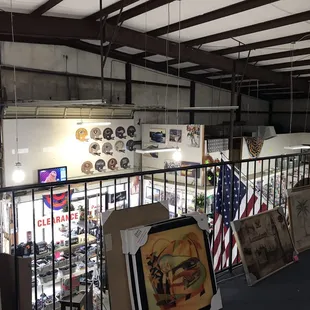 View from the second floor