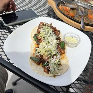 Tacos de chicharrón