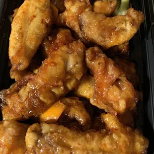 Orange two types (beef and chicken)