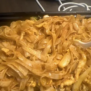 Chicken pad Thai