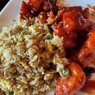 Orange Chicken Lunch
