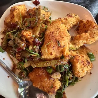 Szechuan Style Deep Fried Fish Fillet
