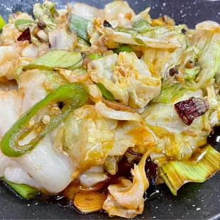 Chinese Cabbage in Dry Pot @ColumbusFoodDude