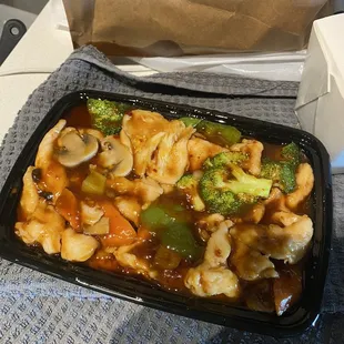 Szechuan chicken