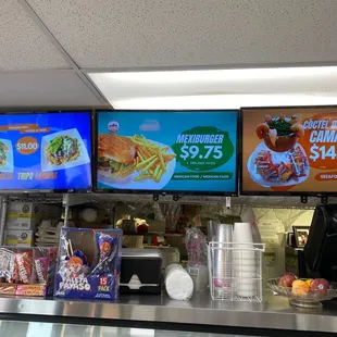 More specials on TV display