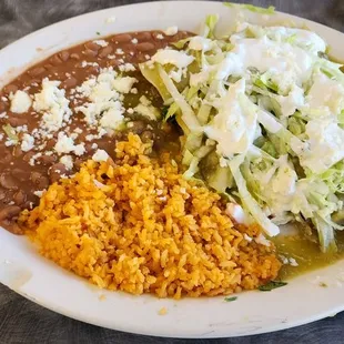 Enchiladas Verdes