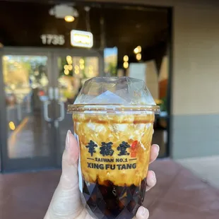 brown sugar boba milk