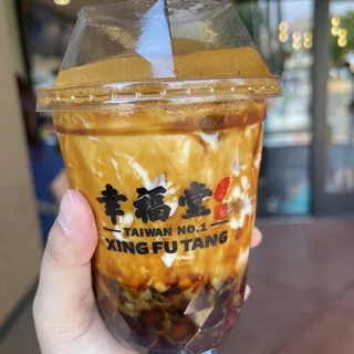 8. Brown Sugar Dalgona Coffee Milk