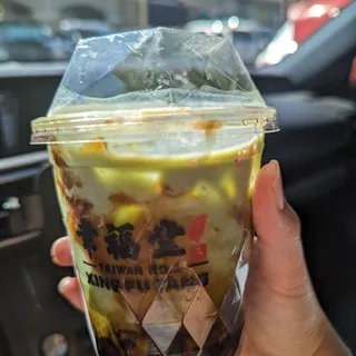 23. Matcha Brown Sugar Boba Milk