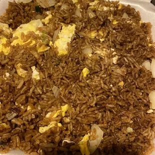 Delicious egg fried rice! So good!