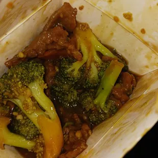 Broccoli beef