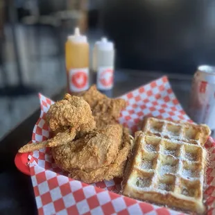 3 Piece Fried Chicken &amp; Waffles