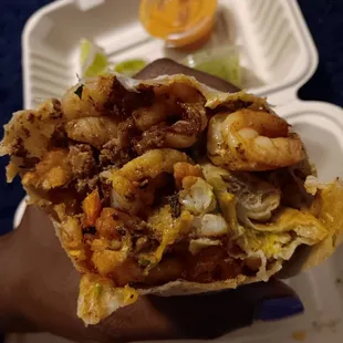 Surf & Turf Burrito