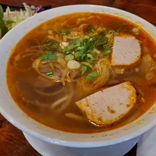 Hue spicy soup w/ beef.