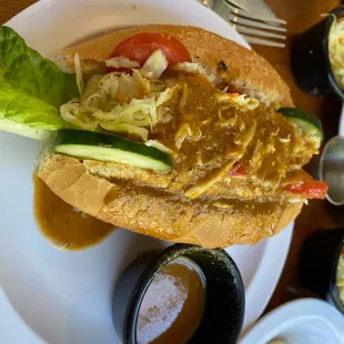Pan Con Pavo