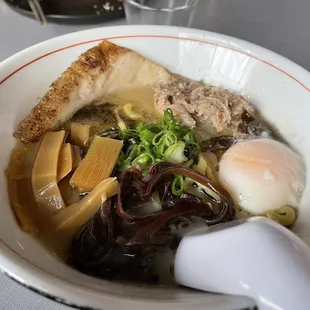 Black Garlic Tonkotsu Ramen