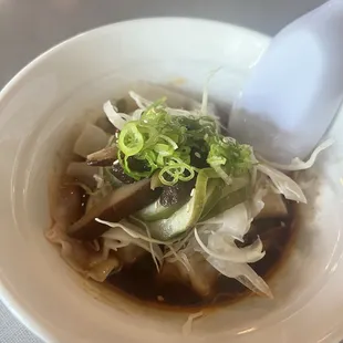 Spicy Pork Dumplings