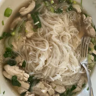 Perfect chicken noodle soup!