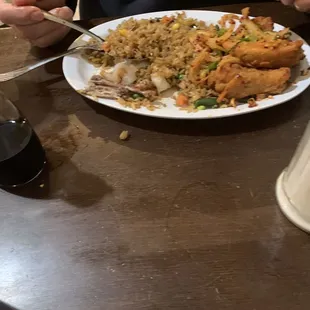 Salt pepper chicken wings w/xtra spice