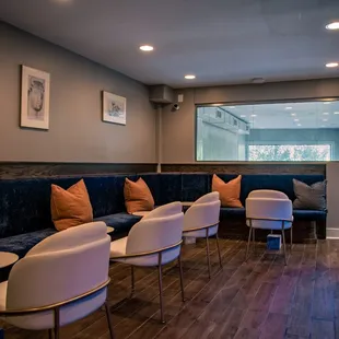 Newly updated Mezzanine level where guests enjoy afternoon drinks and petit fours