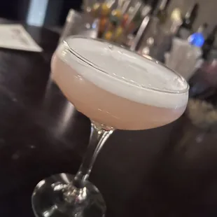 Clover club cocktail