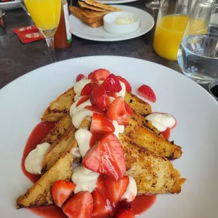 Strawberry Cheesecake French Toast