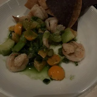 Green Apple-mint Butterfish Ceviche